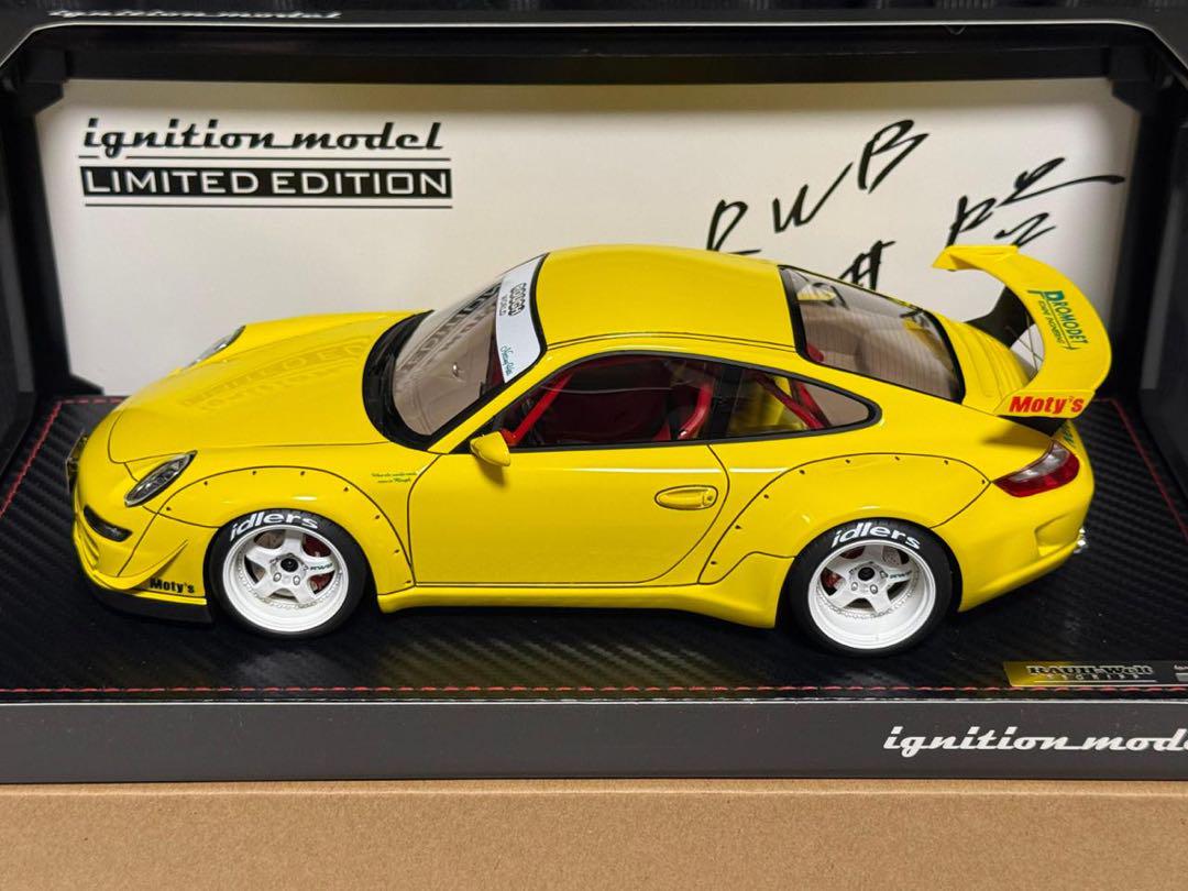 Ignition model 1:18 RWByellow中井のサイン入っている