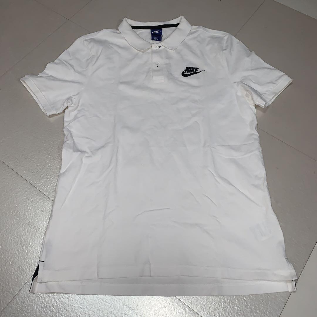 お値下げ！！Nike ポロシャツ 白WH 日本サイズM(USサイズＳ)美品 ナイキ ゴルフ NIKE GOLF ポロシャツ サイズS 白 ホワイト