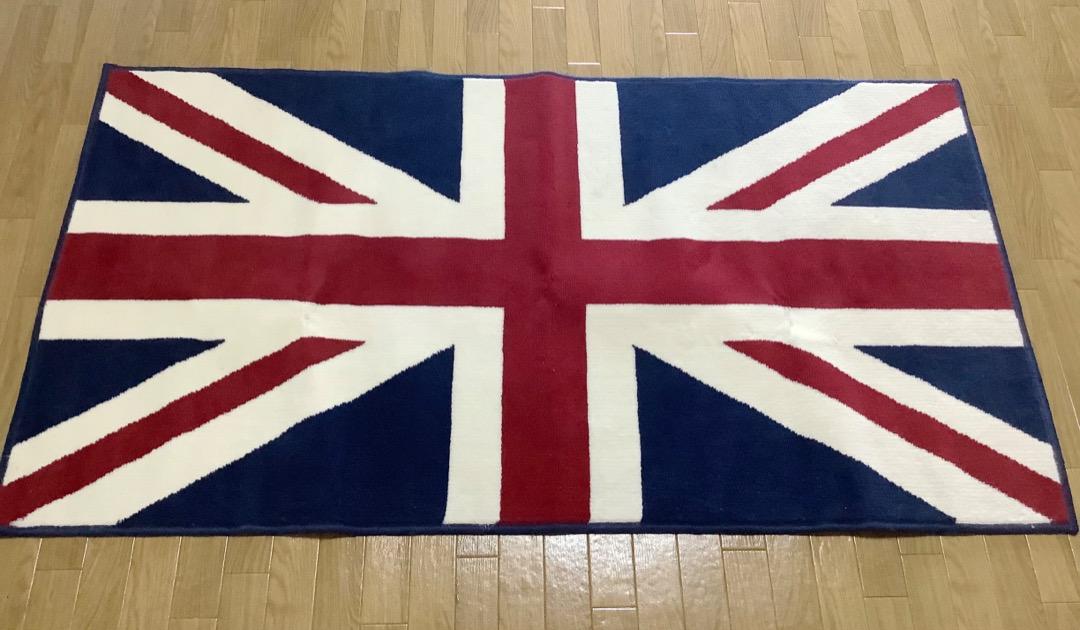 超Bigサイズ！　イギリス国旗　ラグ