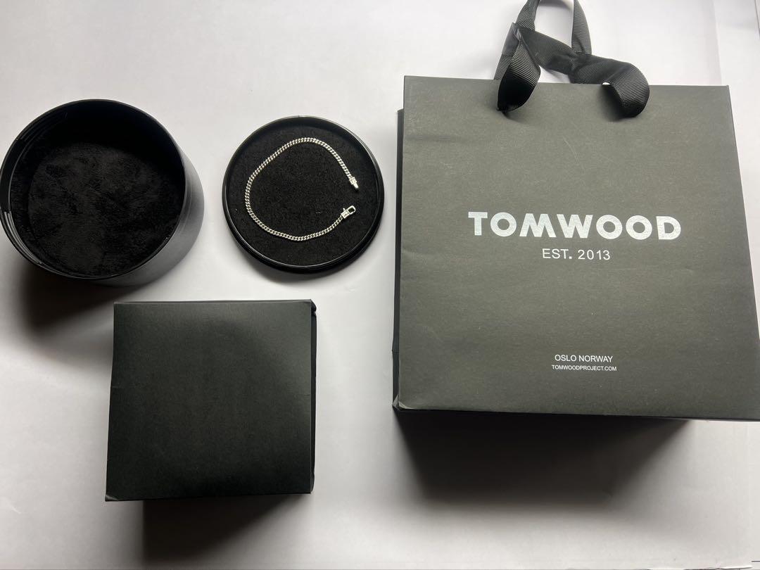 TOMWOOD Curb Bracelet M シルバー