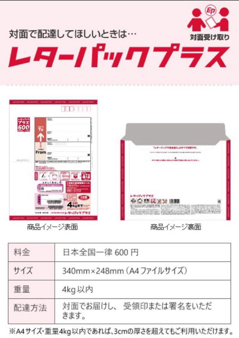 レターパックプラス 600 10枚