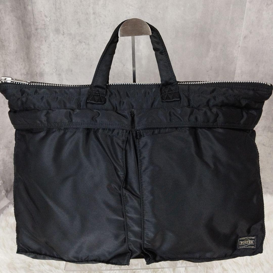 【極美品】PORTER ポーター TANKER ブリーフケース 黒 A4