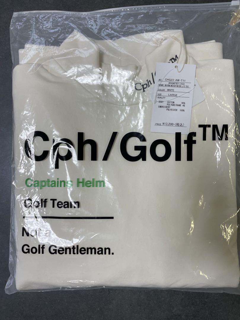 Cph/Golf Captains Helm ホワイトモックネック