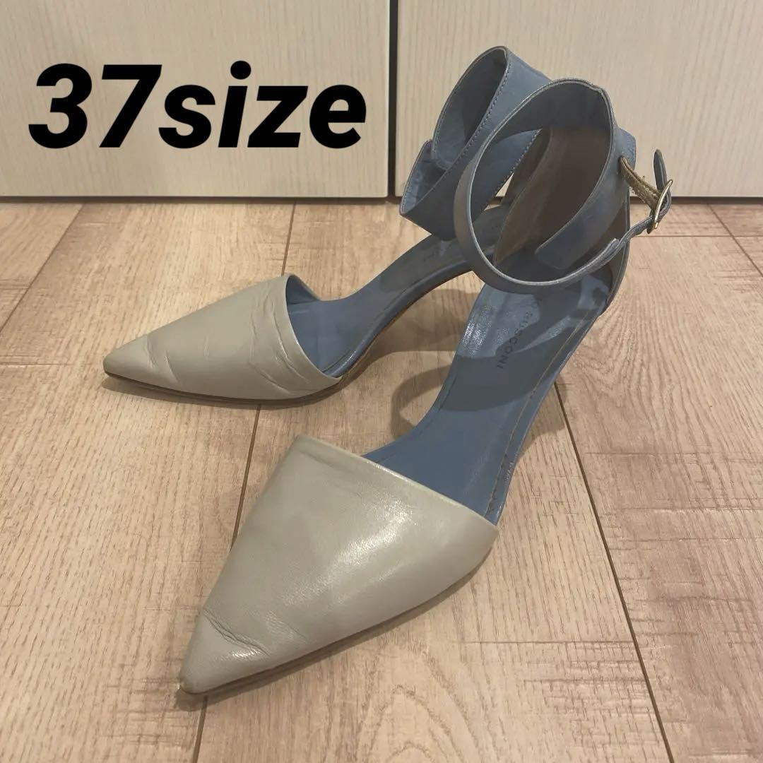 Fabio Rusconi バイカラーパンプス size37 - メルカリ