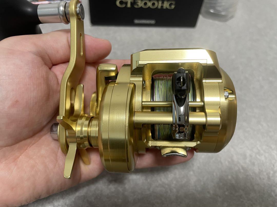 シマノ オシアコンクエスト CT 300 HG ＋ 替えスプールセット