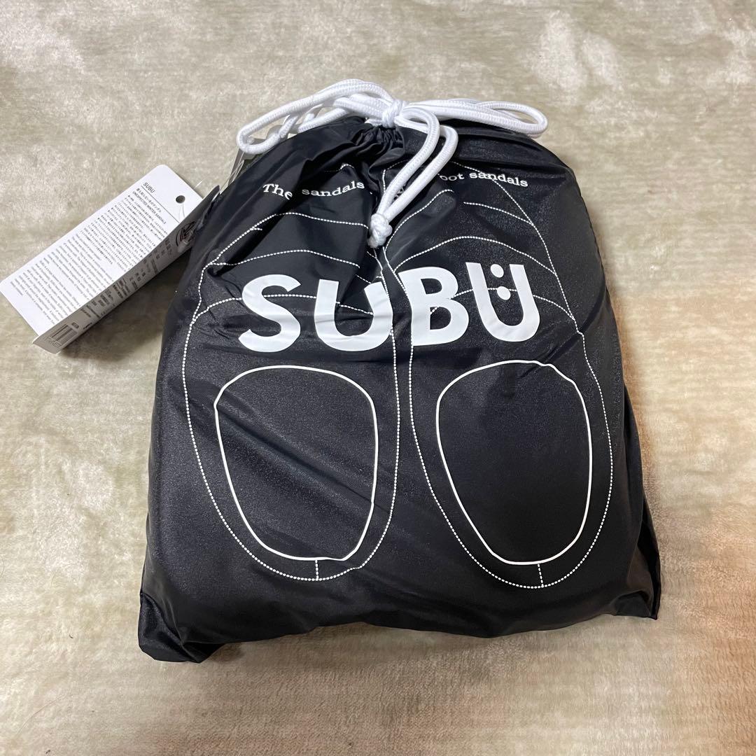 SUBU スブ　BLACK サイズ0 24-25.5cm SUBU BLACK サイズ1 24-25.5cm サンダル　スブオンライン ア