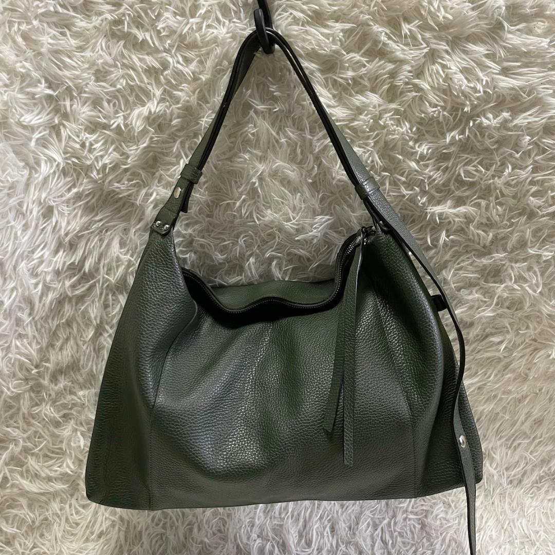 GIANNI NOTARO 2WAY ドラーロレザー ワンハンドルバッグ 肩掛け