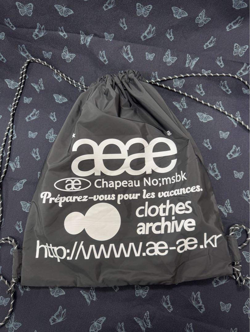 aeae リュックサック 黒色のダブルショルダージムバッグ