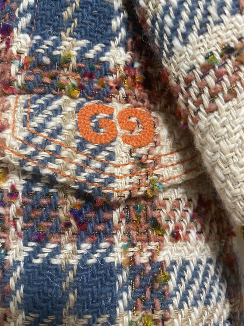 新品 GUCCIベビー ツイードコート 画像4