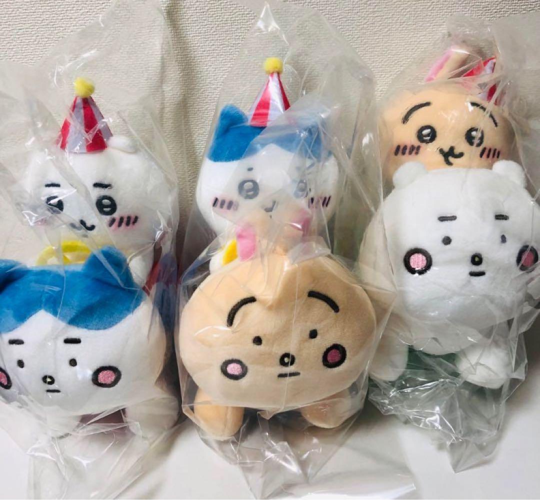 ちいかわ　ぴーぽぽぬいぐるみ3種セット(ちいかわ・ハチワレ・うさぎ) ちいかわらんど ぴーぽぽぬいぐるみ 3種セット ちいかわ