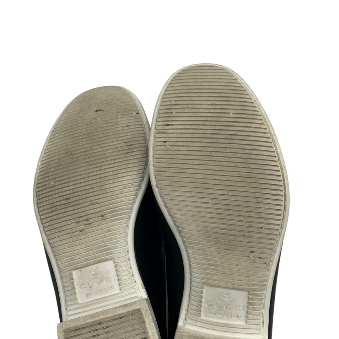 定価15万！　GUCCI グッチ　ホースビット　ローファー　バイカラー　レザー