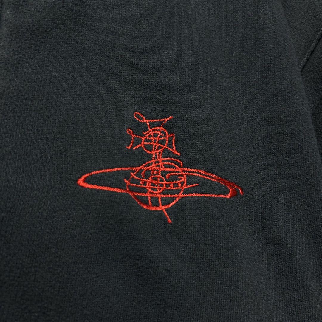 ヴィヴィアンウエストウッド ジップアップ トレーナー オリゾンティ期 オーブ刺繍