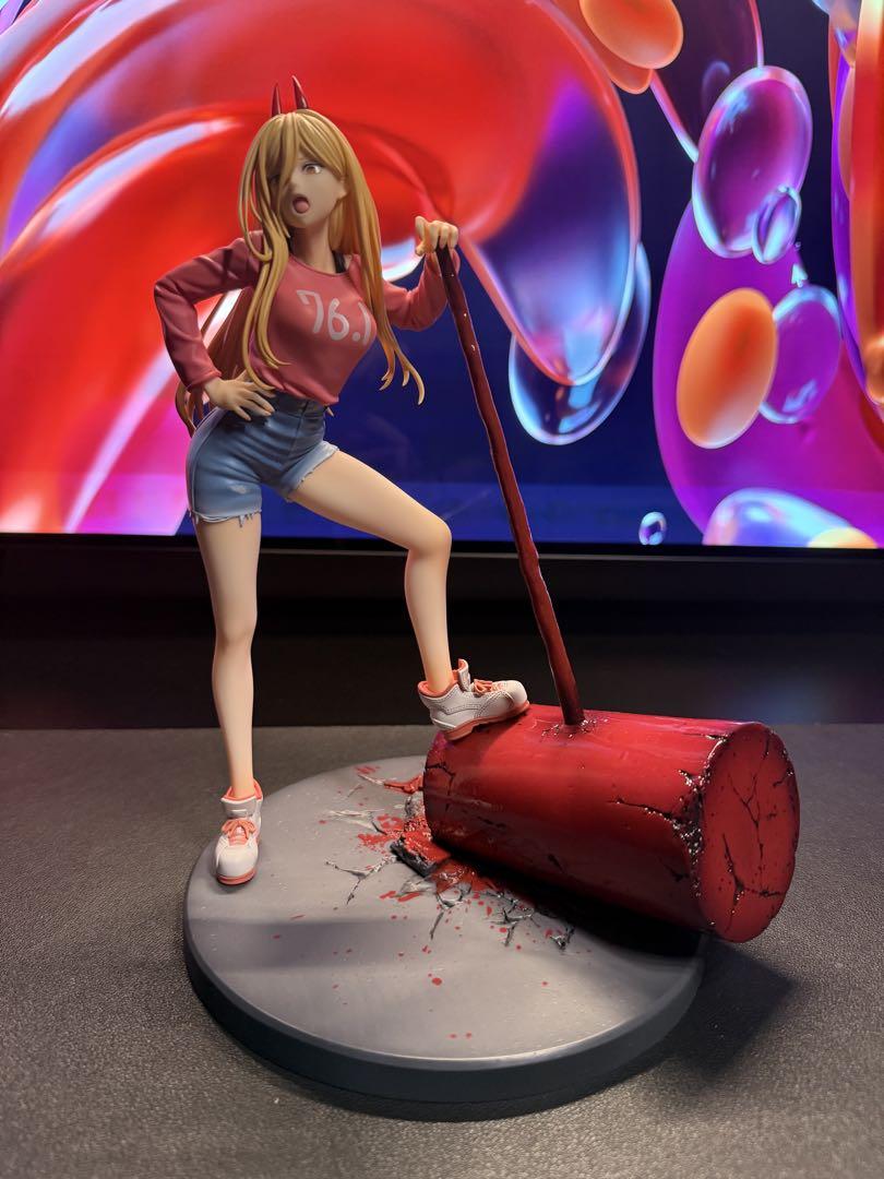 パワー 1/7 フィギュア あみあみ×AMAKUNI　開封品　おまけ　マキマさん