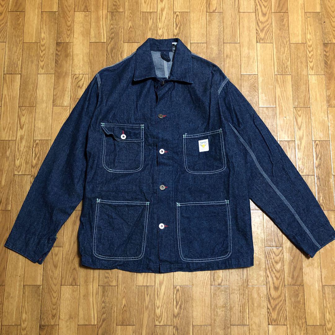 USA製 MAHAGAMAGE 007 デニム chore jakcet 40