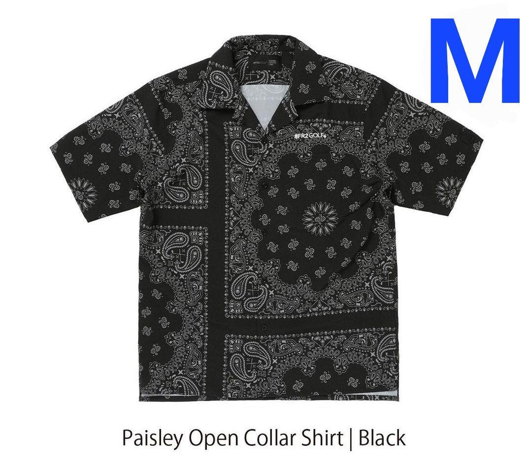 Fr2 Golf Shirt Collar Open Paisley シャツ 激安正規 - themtransit.com