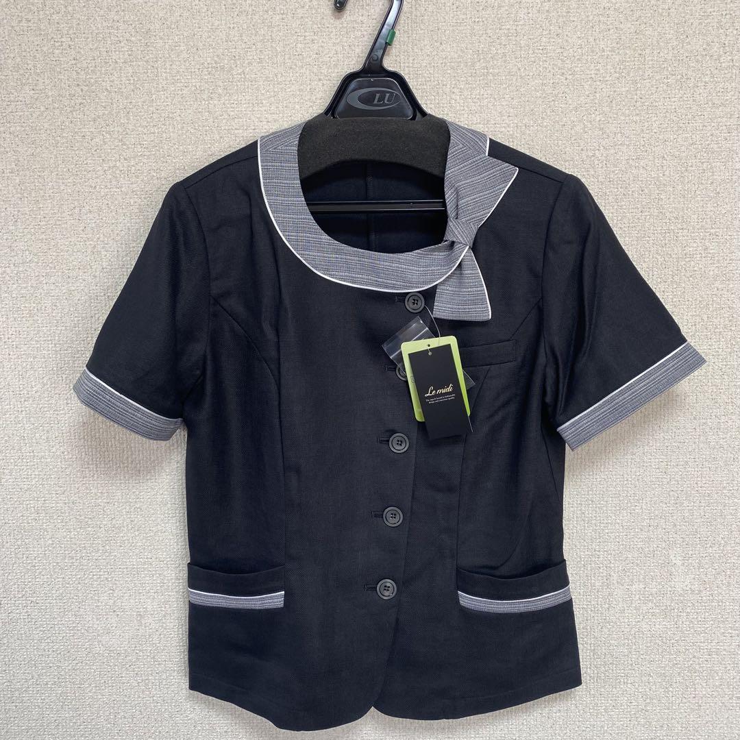 ☆処分価格☆】ボンマックス 事務服 9号 オーバーブラウス