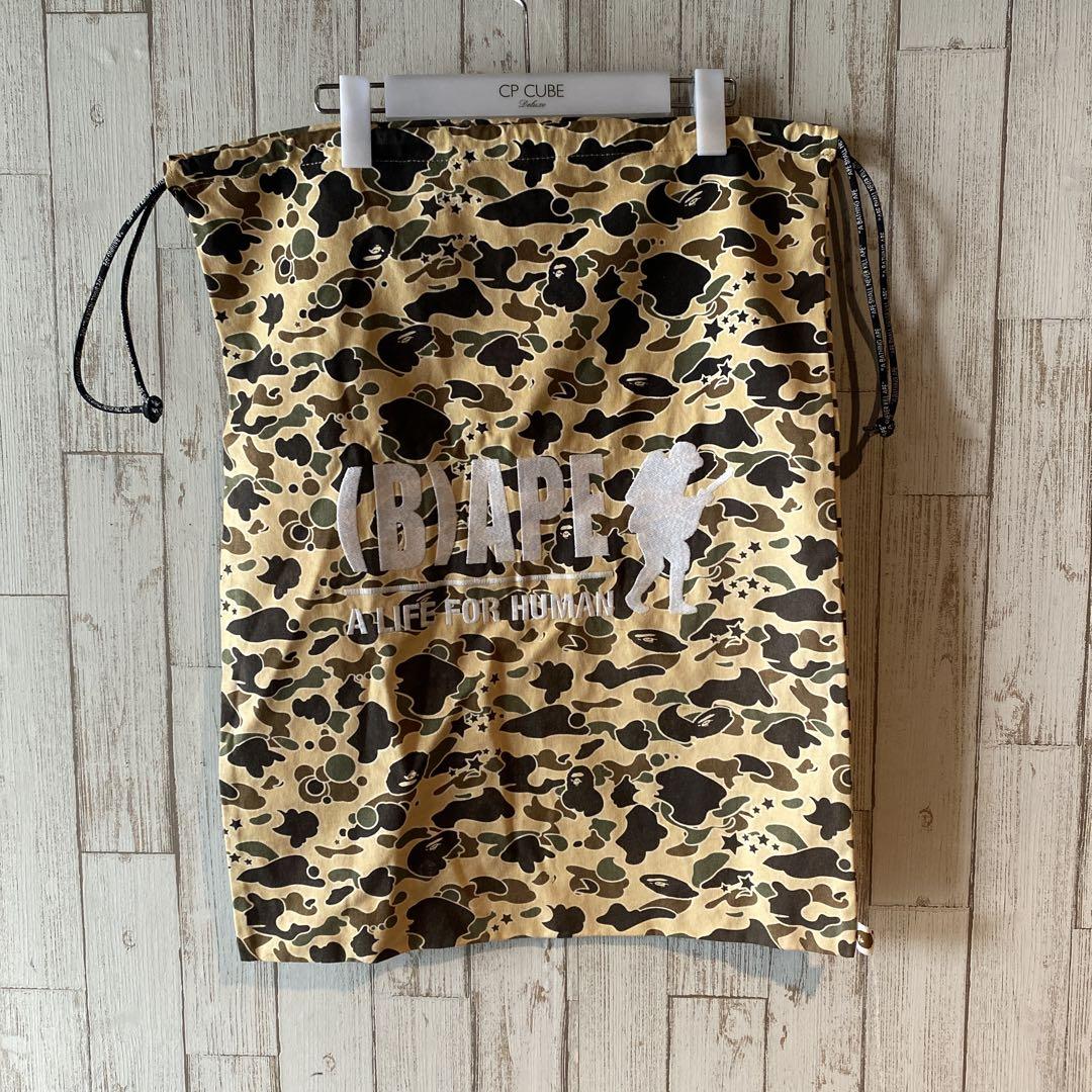 BAPE STA camo 大型 巾着袋 スニーカー バッグ ベイプ ape 6,880円