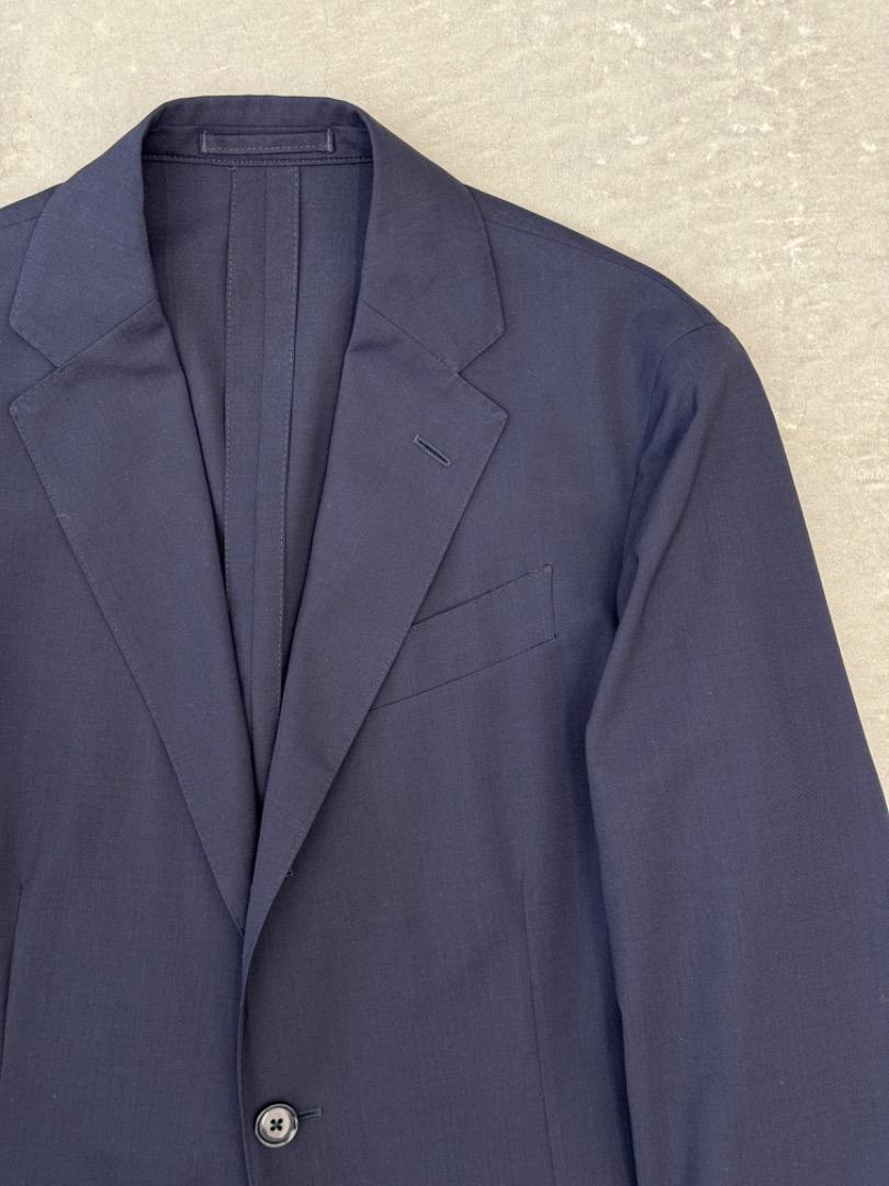 ラルディーニ ウール シングル スーツ ネイビー 48 LARDINI
