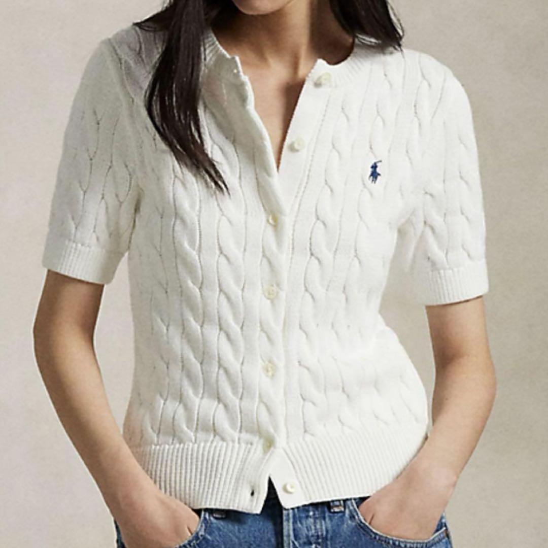 Polo Ralph Lauren ケーブルニットカーディガン S