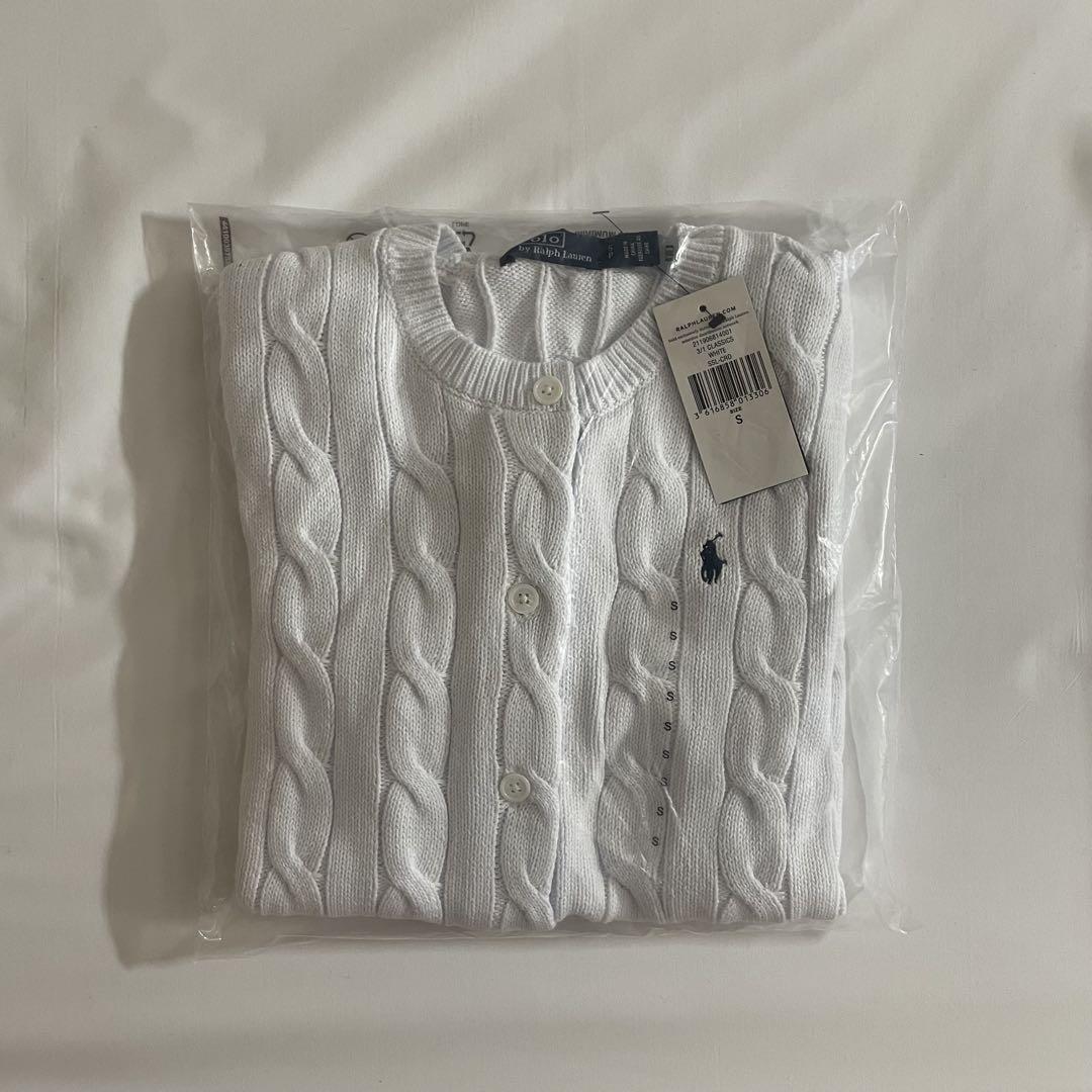 Polo Ralph Lauren ケーブルニットカーディガン S
