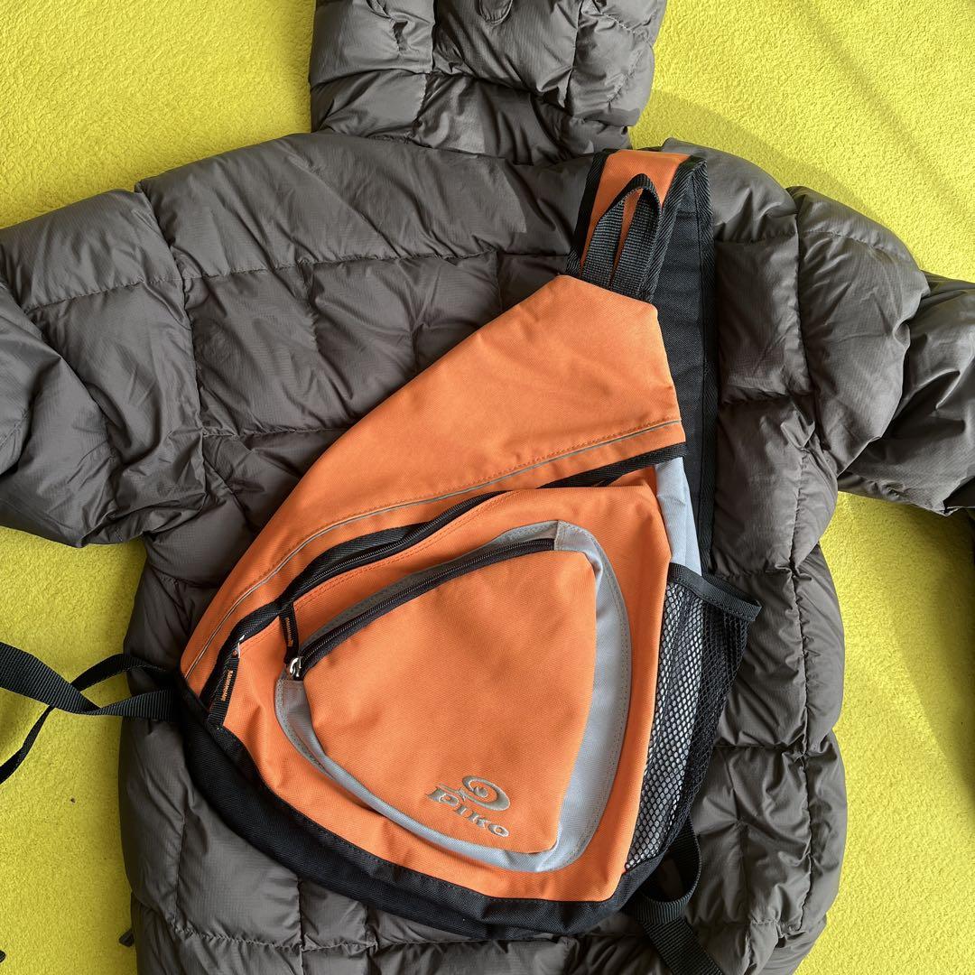 y2k 00's PIKO ワンショルダーバック オレンジ　古着