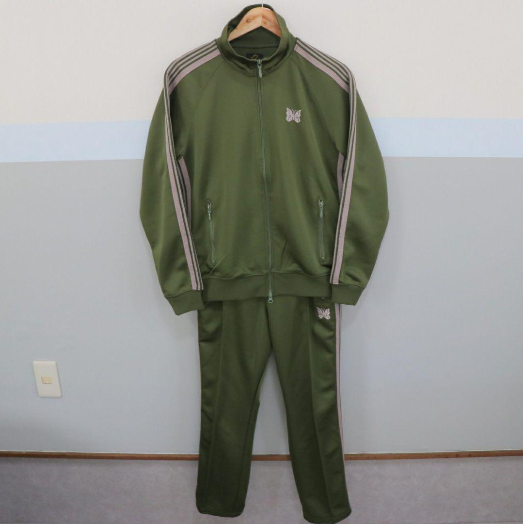 Needles green セットアップ NEEDLES 20AW ジャージセットアップ サイズS - メルカリ
