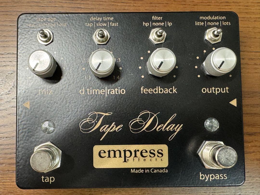 Empress Effects エンプレスエフェクト Tape Delay