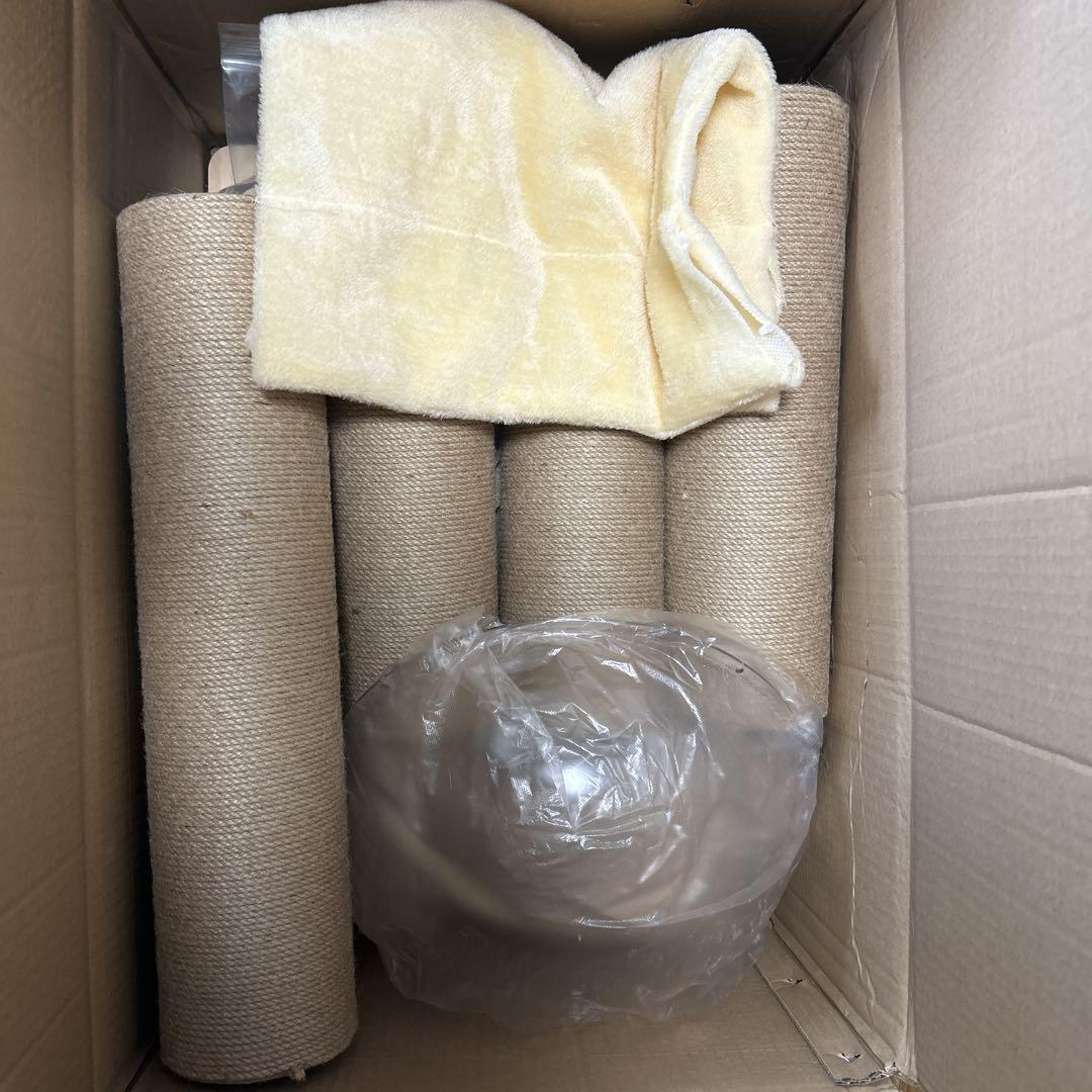 ❣️大特価❣️キャットタワー 突っ張り 木製 キャットツリー 木登りタワー