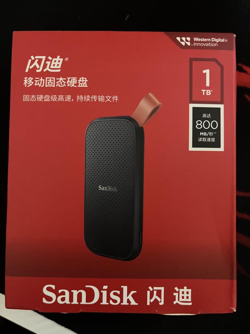 SanDisk 1TB ポータブルSSD Type-C