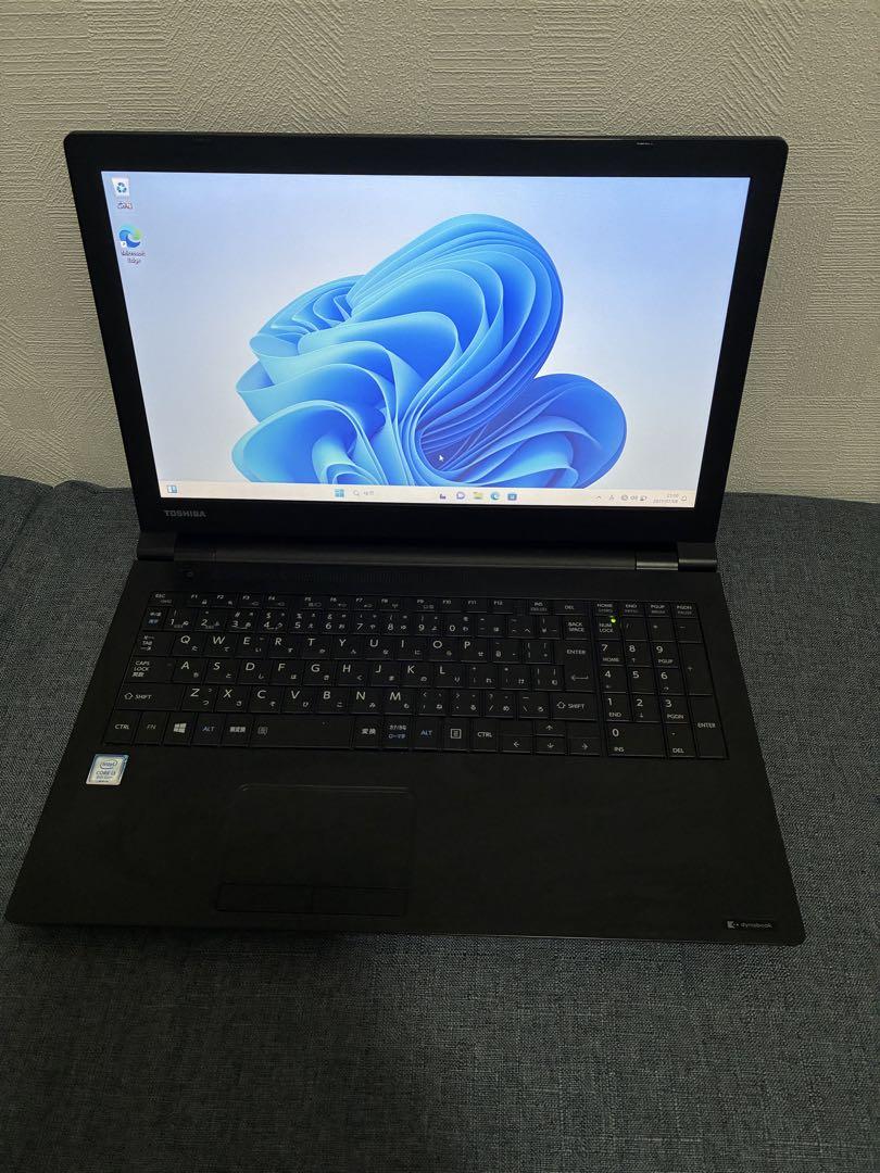 東芝 dynabook B65/M 第8世代 i3 GB M.2 126GB