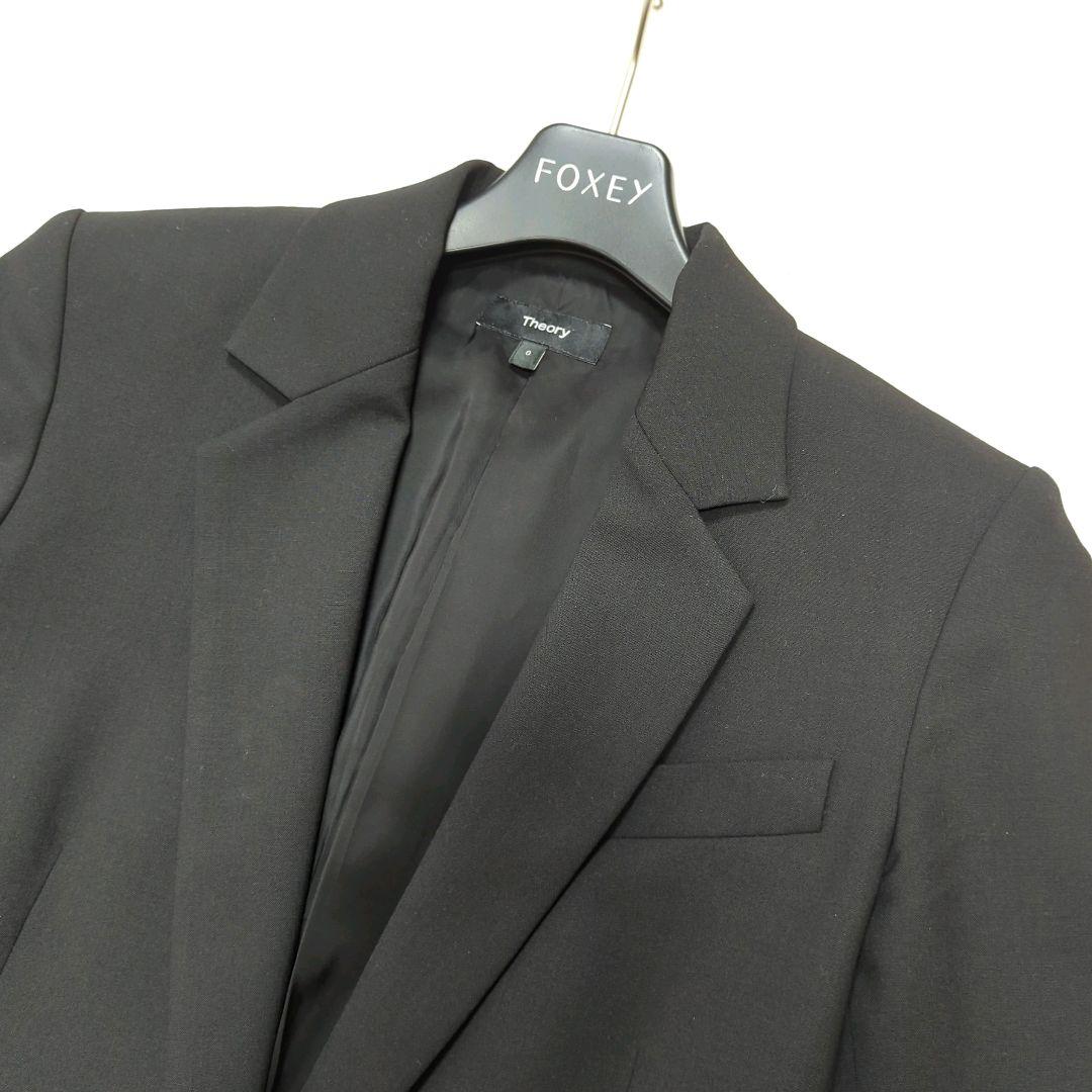 極美品★Theory★2022★Tailor★パンツセットアップスーツ★ブラック