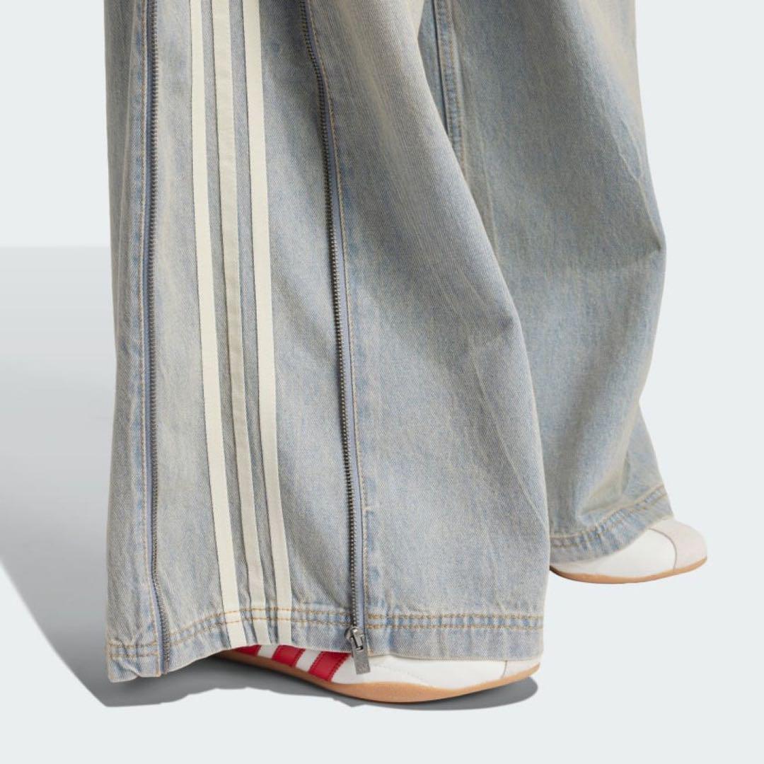 adidas アディダス DENIM ZIP PANT JX9210 sz 32