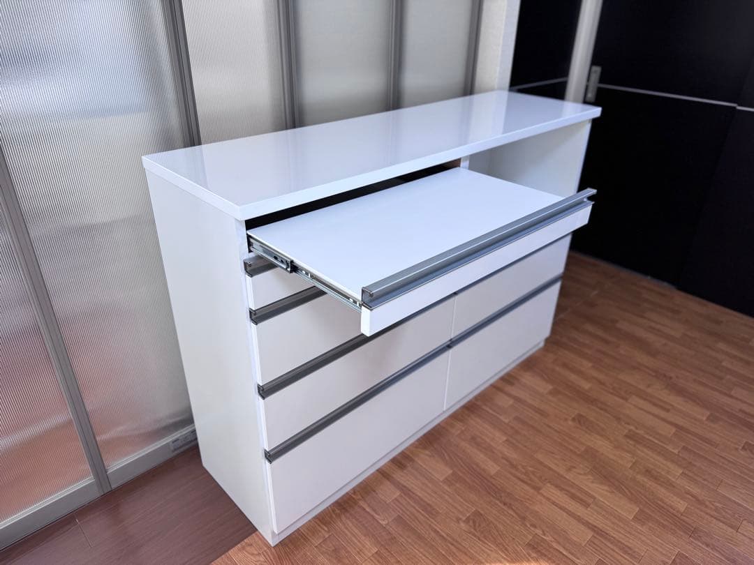 キッチン収納カウンター　幅140