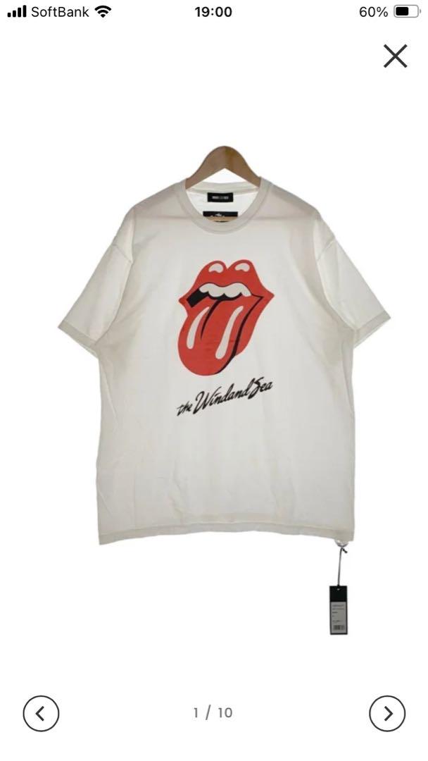 ウィンダンシー✖️The Rolling Stones ロゴ Tシャツ