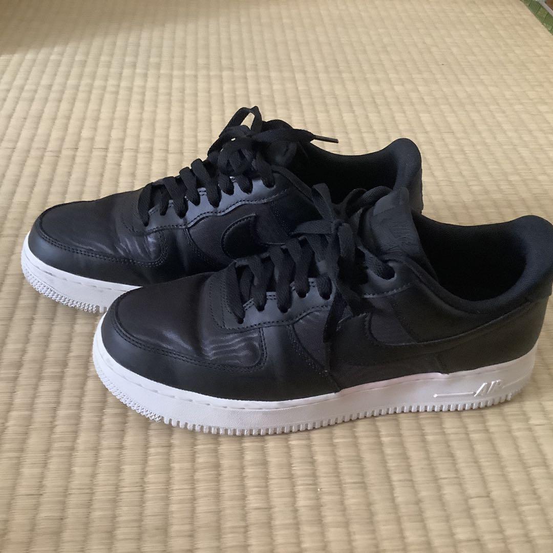 Nike Air Force 1 ブラックレザー - メルカリ