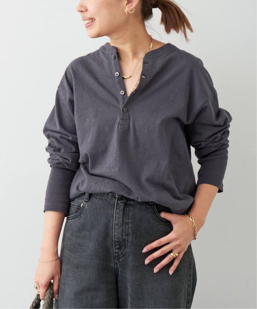 【AMERICANA/アメリカーナ】LONGSLEEVE Tシャツ
