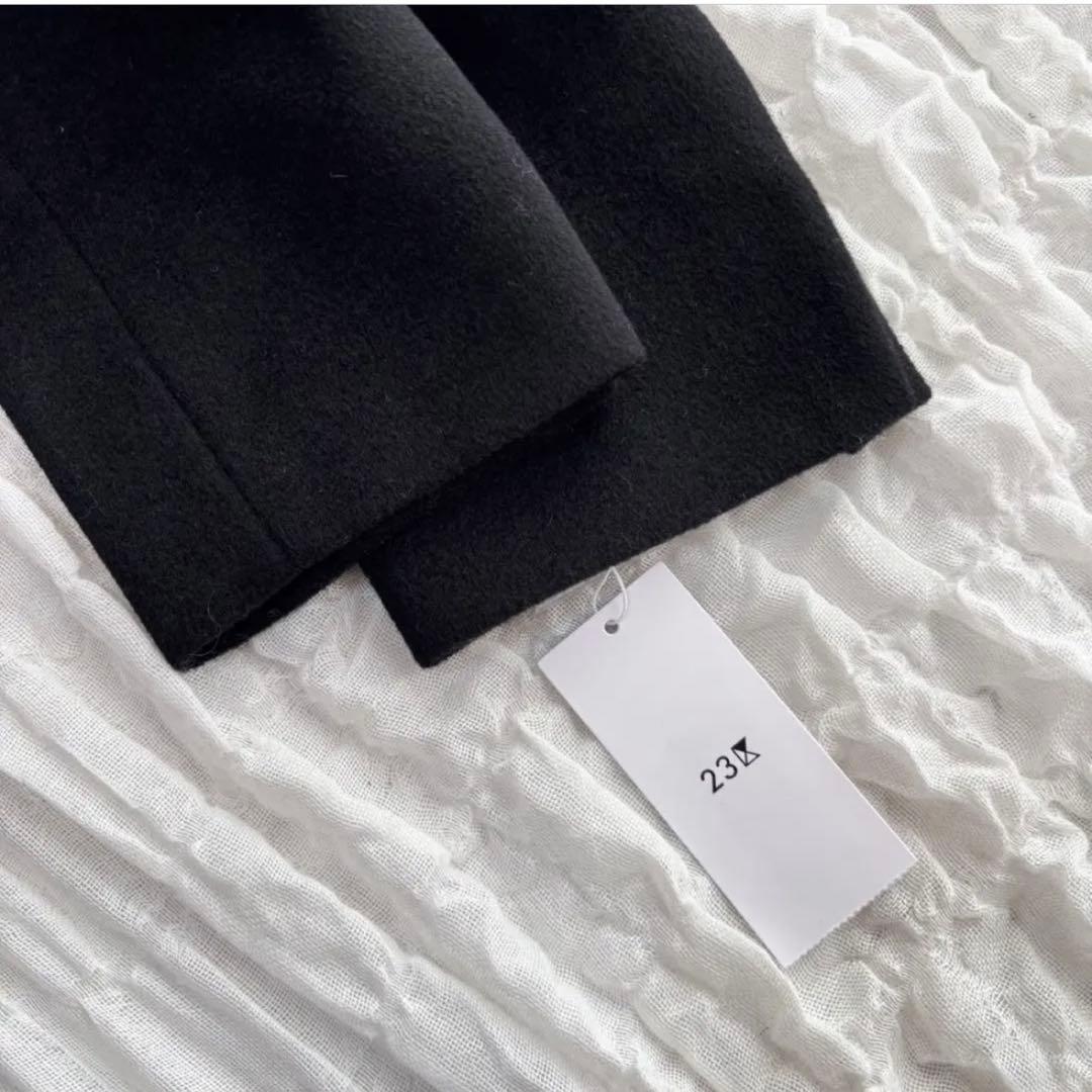 【新品未使用タグ付】 23区 ウールアンゴラビーバー スタンドカラーコート 【新品未使用タグ付】 23区 ウールアンゴラビーバー スタンドカラーコート