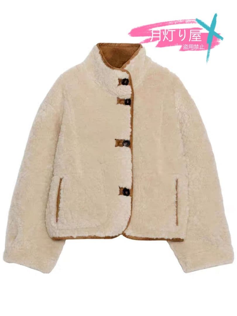 ZARA リバーシブルダブルフェイスジャケットS