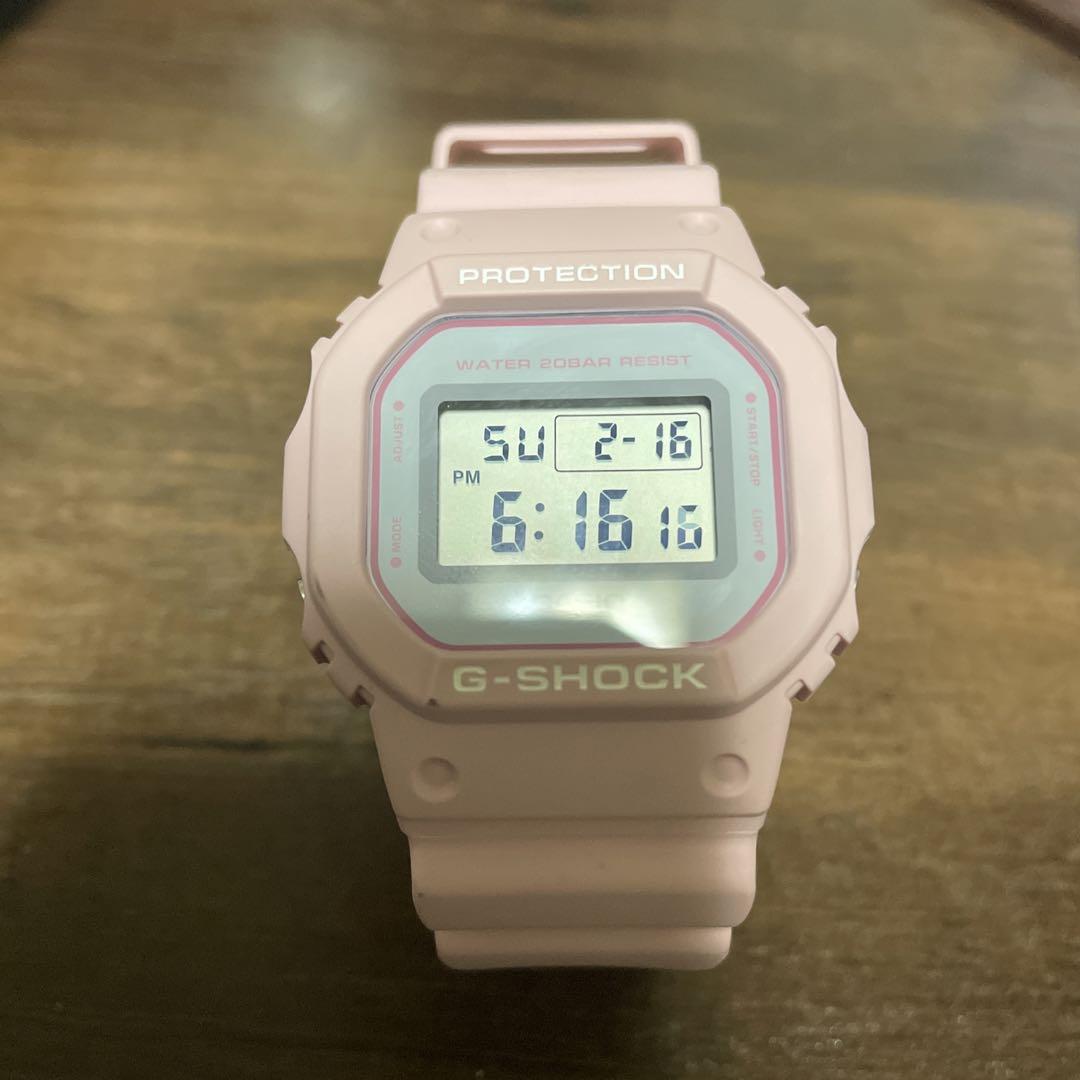 CASIO G-SHOCK ピンク DW-5600SC