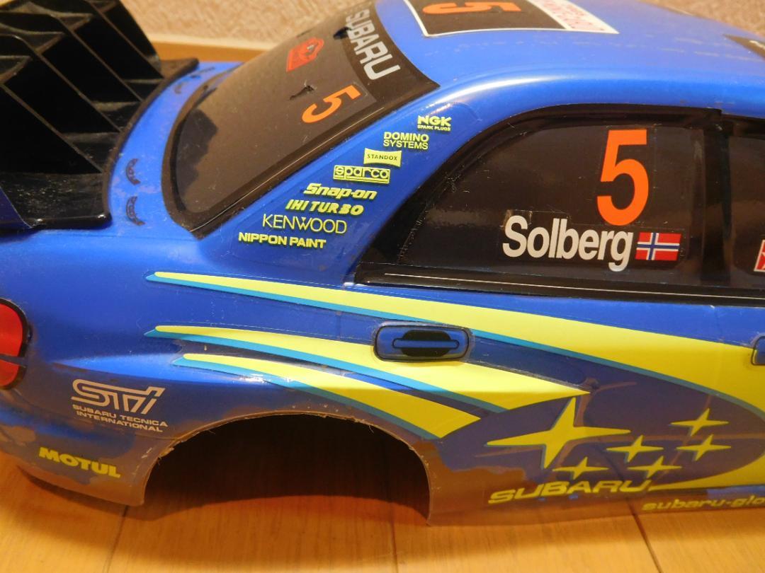 タミヤ 1/10RCボディ スバル インプレッサ WRC モンテカルロ'05