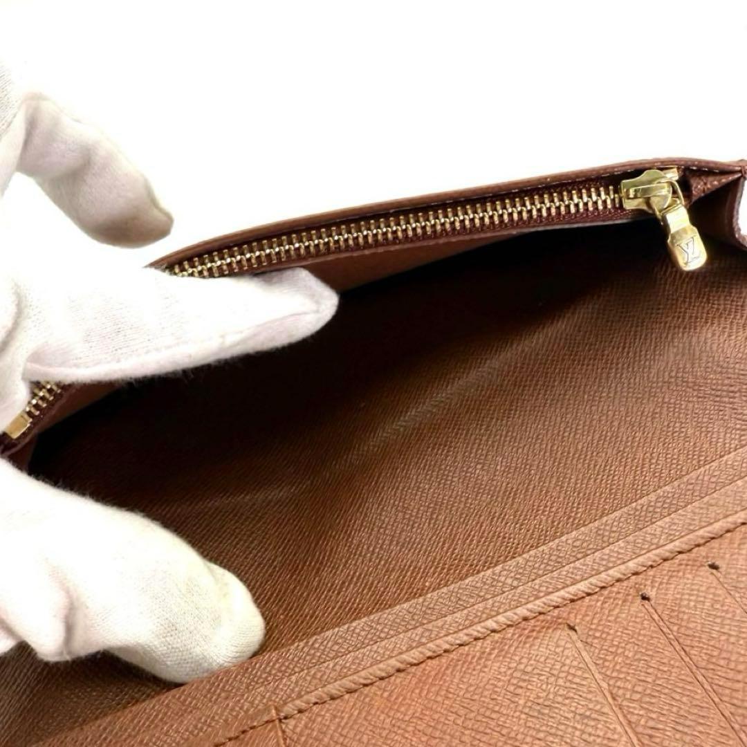美品✨ルイヴィトンモノグラムポルトカルトクレディ二つ折り財布