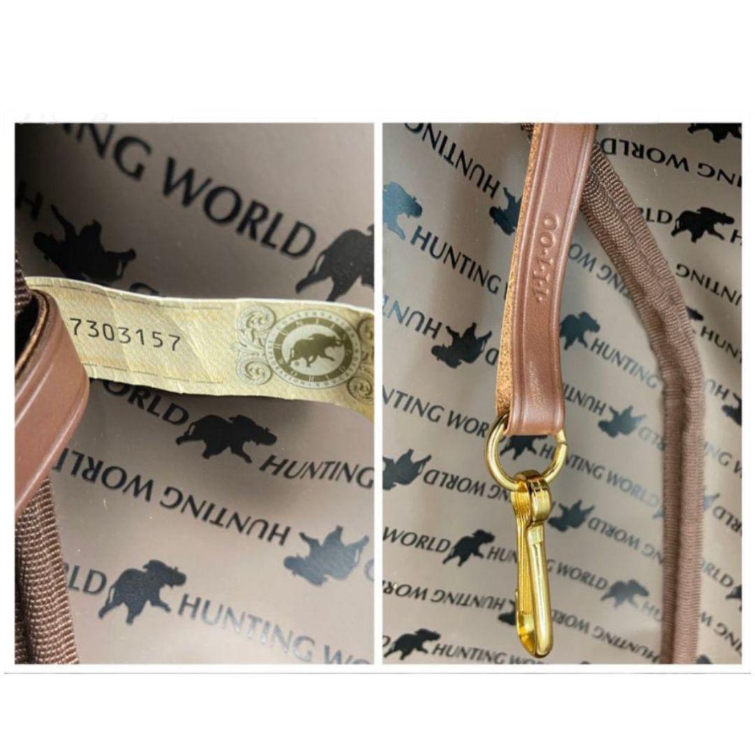 極美品✨HUNTING WORLD サファリ トゥデイ 2way ボストンバッグ