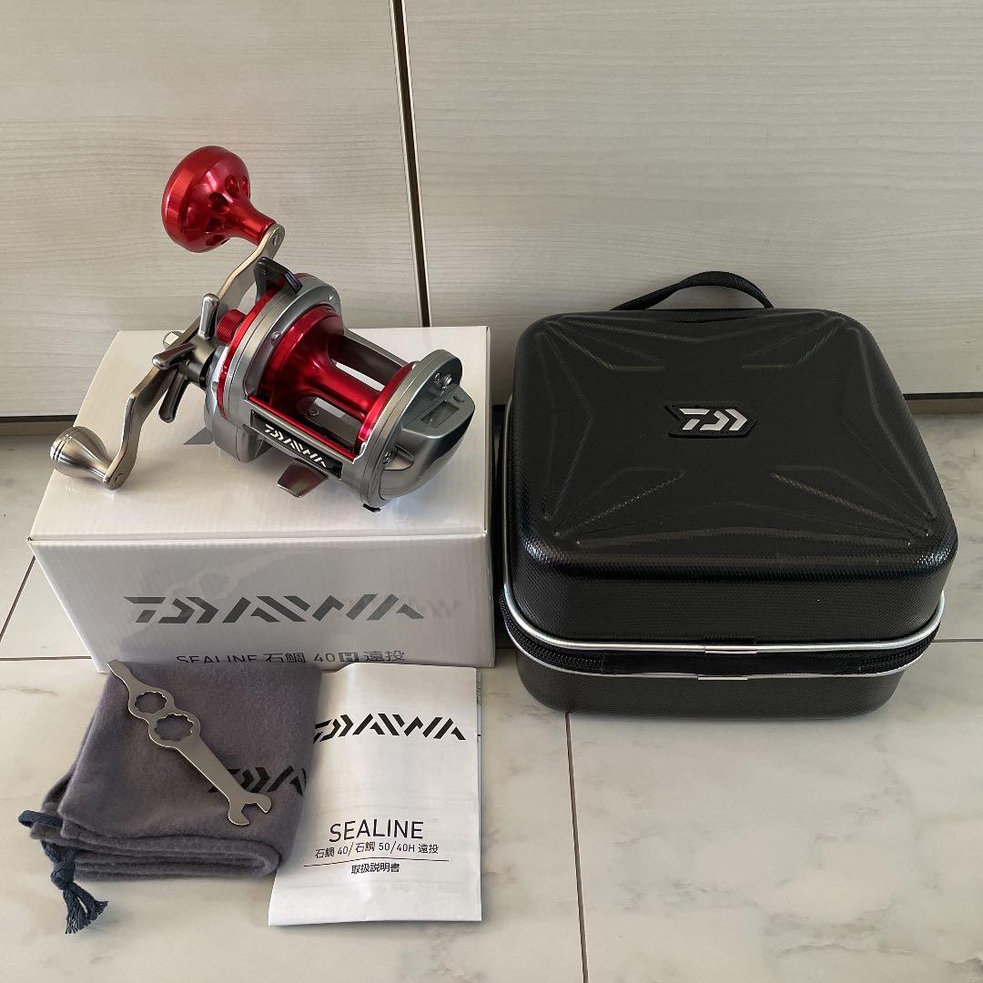 ダイワ　シーライン　40　石鯛　1度のみ使用 中古 ダイワ シーライン石鯛 X 40H ⁄L417M : 釣king