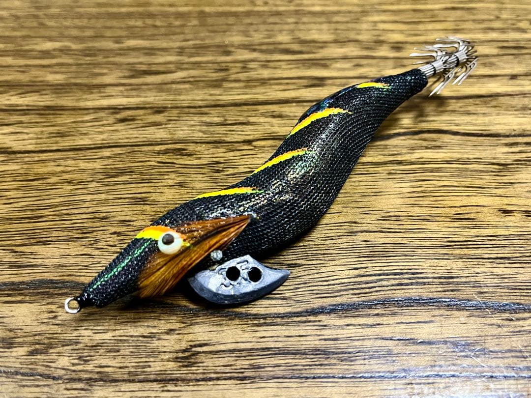 餌木猿 3.0号 2.5号 シンカー穴開け アワビシート 加工 9本HAYASHI OLIVEOS_COM_TR