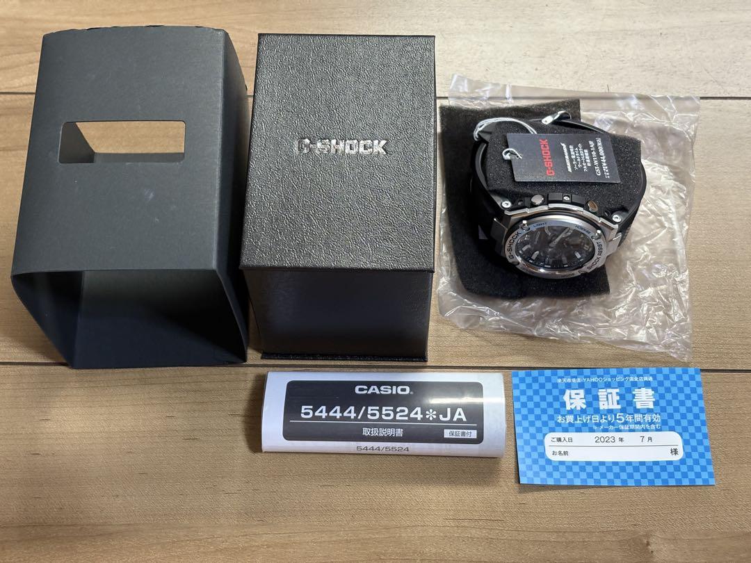 G-SHOCK　GST-W110　箱、保証書付き　稼働品 完全未使用新品】G-STEEL GST-W110-1AJF G-SHOCK