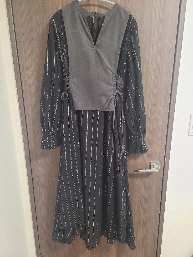 ワシレイヤードドレス　Ameri Vintage WASHI LAYERED