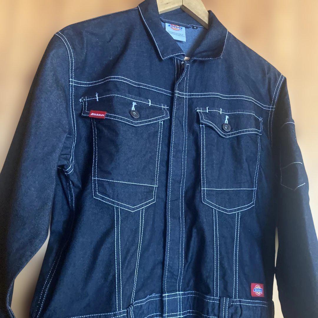Dickies ディッキーズ インディゴ ストレッチ デニム 作業着