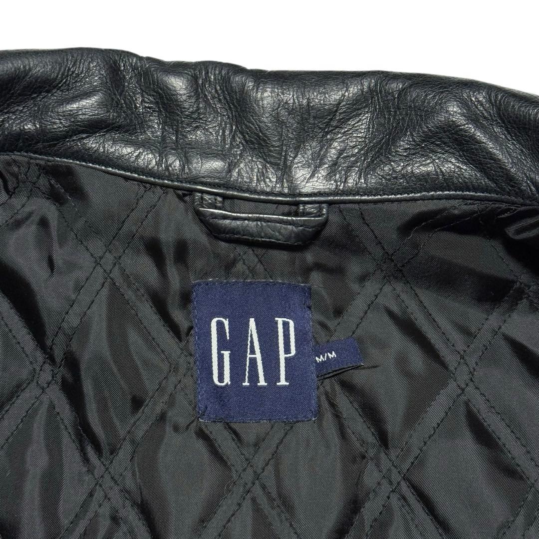 希少 M 00's OLD GAP レザー カーコート 野村訓市着用 - メルカリ