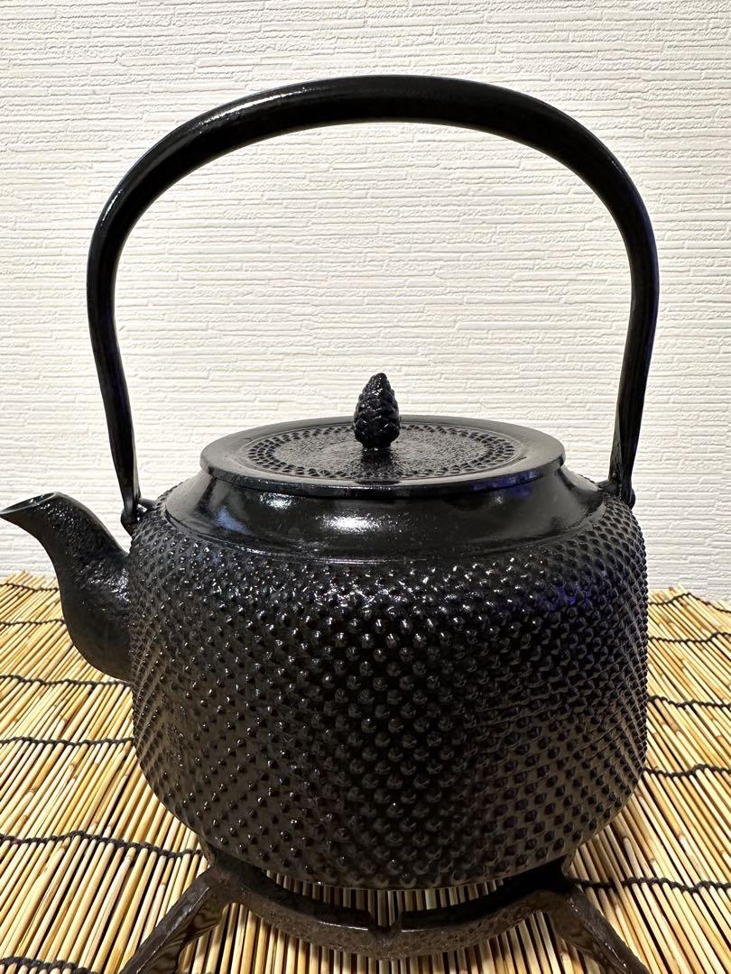 未使用品　成龍堂鋳造所 日本工芸会正会員 日本伝統工芸士 及川　齋（齋峰)造