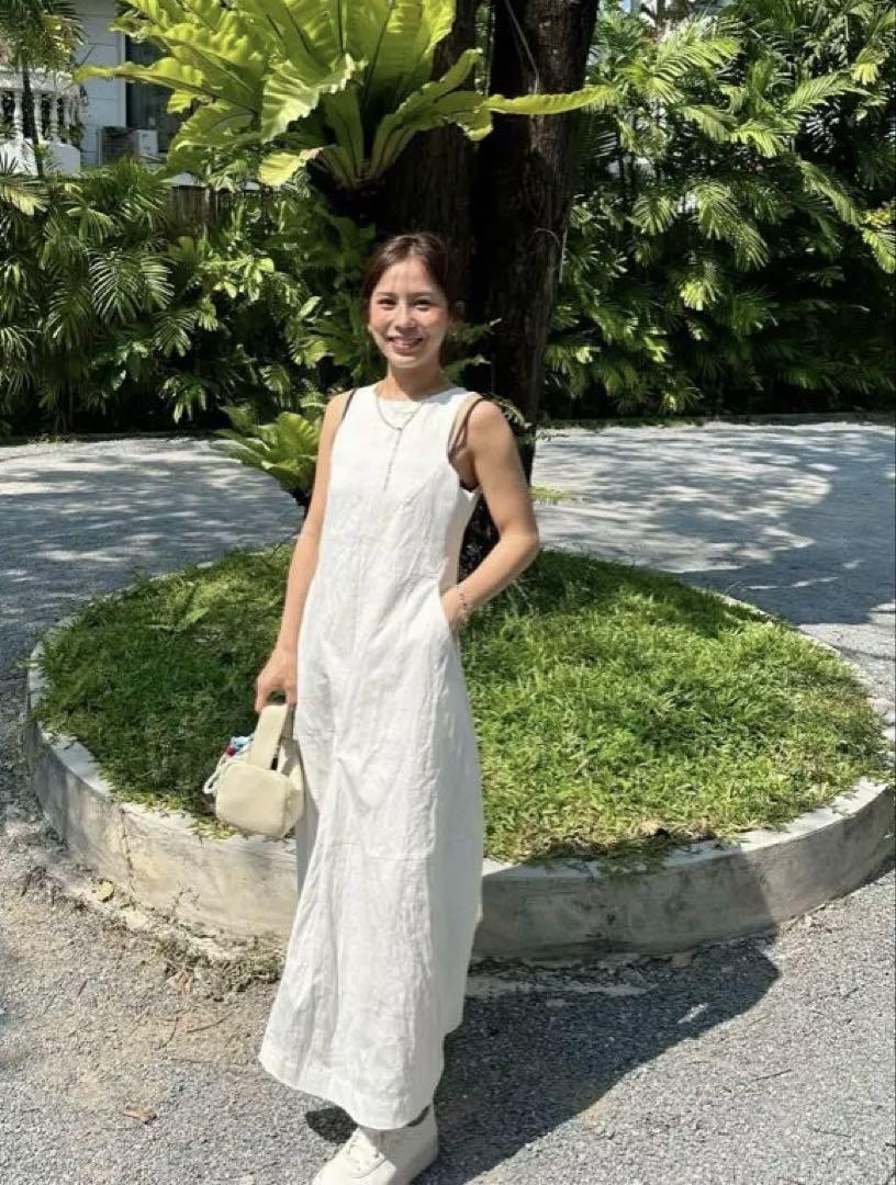 MEME 完売品　cocoon dress / white Sサイズ